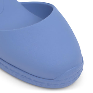 Alpargata Careen cuña en eva de caña de azúcar con cintas