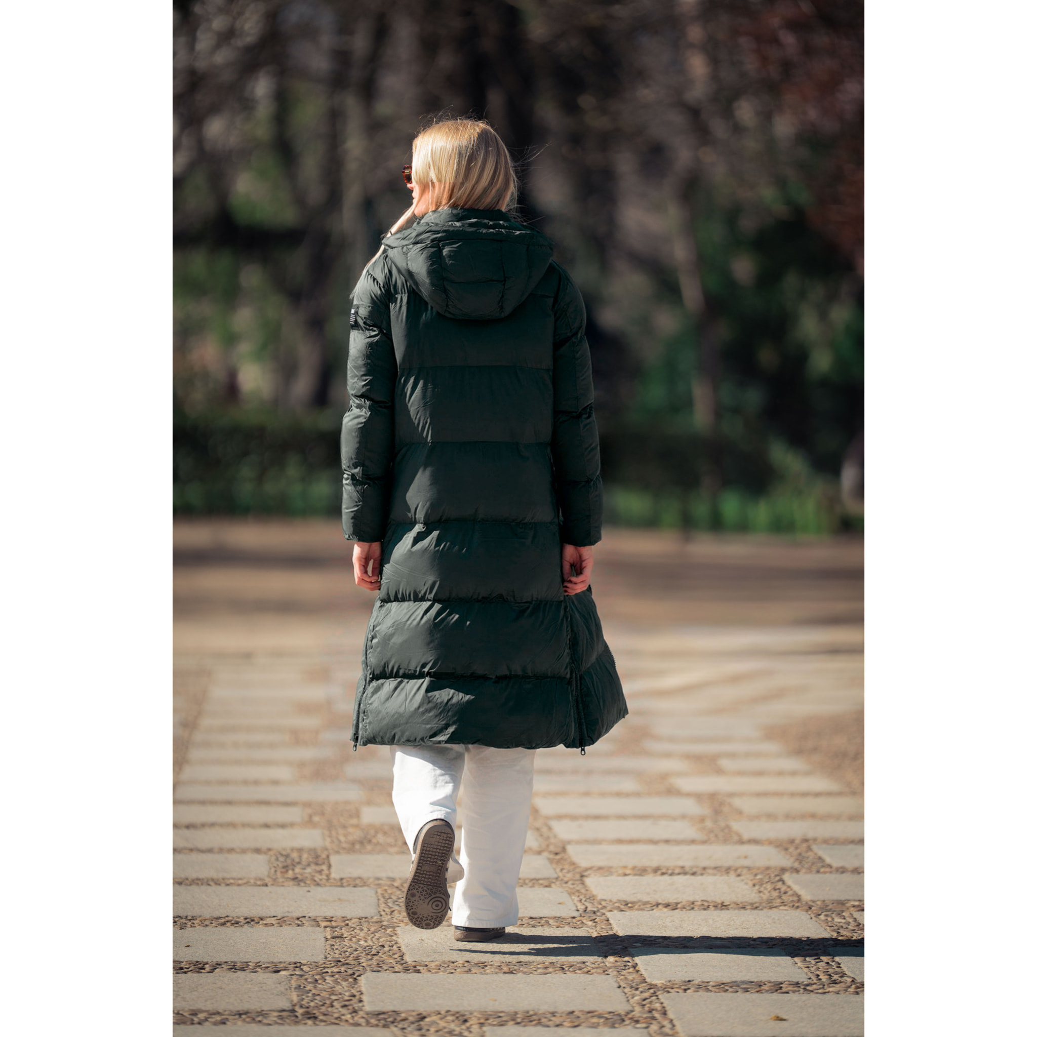 Chaqueta para mujer KUSTOM URBS-1W - Verde oscuro