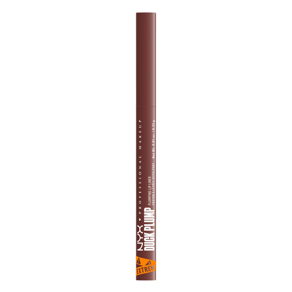 NYX Professional Makeup Duck Plump Plumping Lip Liner, crayon à lèvres, jusqu'à 10h de tenue, fini mat, Beige Boost