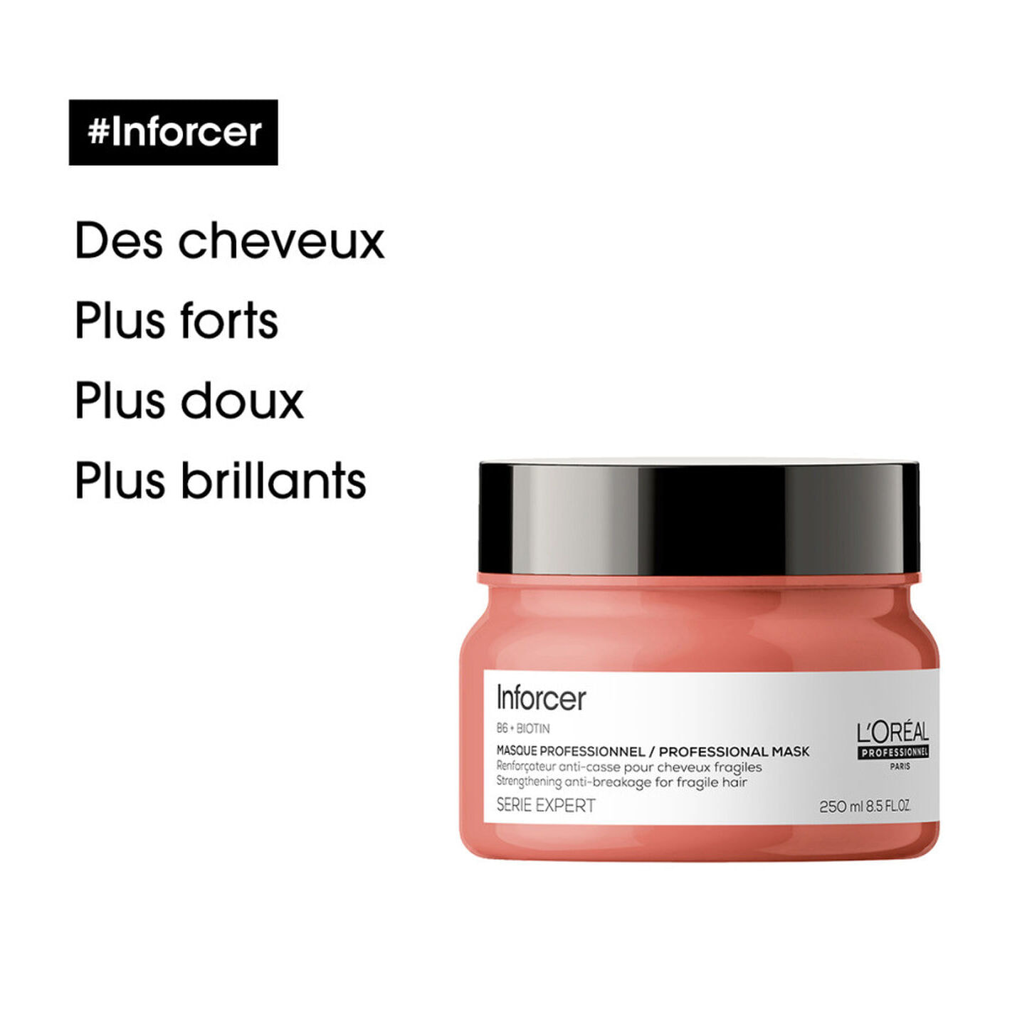 Série Expert  Inforcer - Masque - cheveux cassants 250 ml