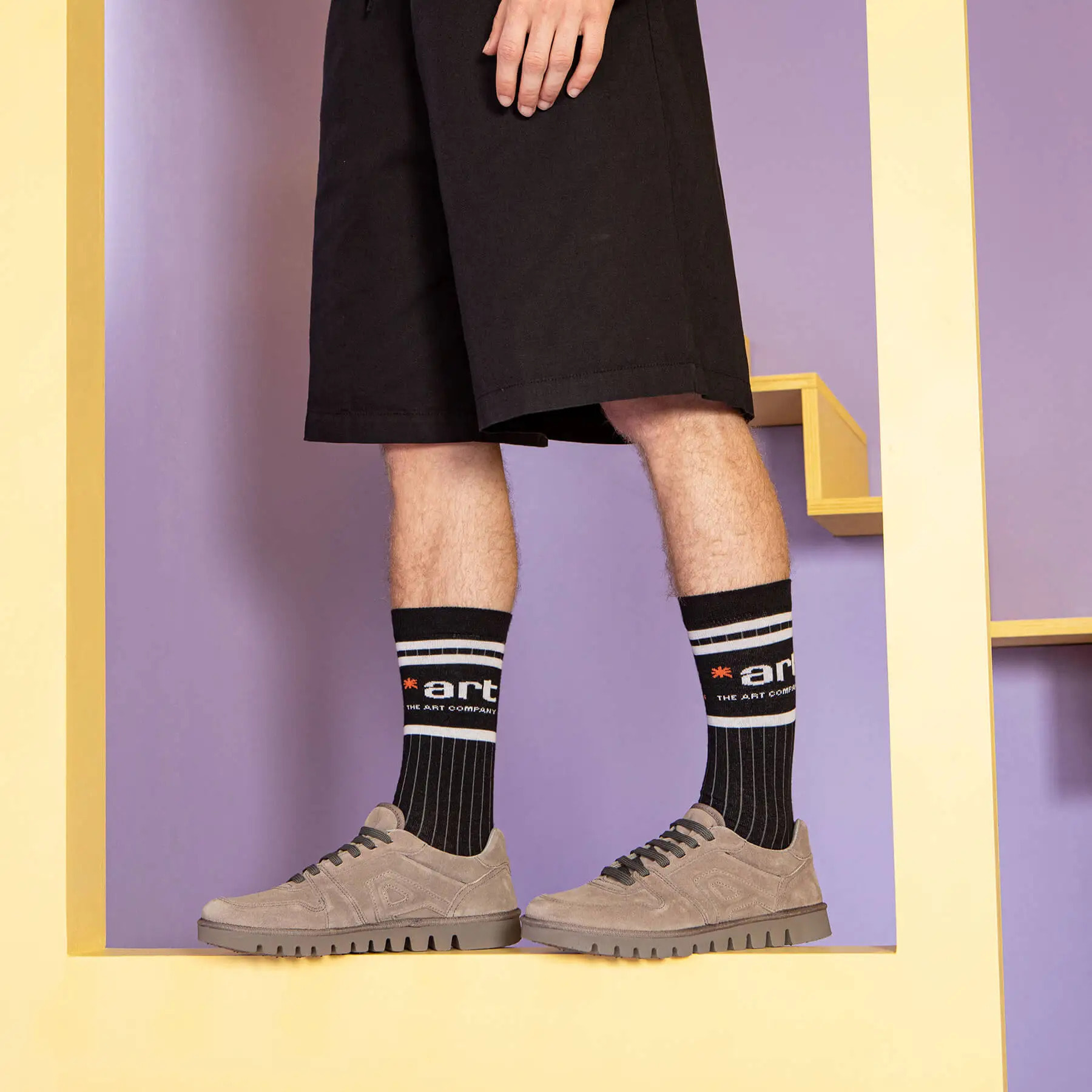 Zapatillas 1593S SILK SUEDE TAUPE/ONTARIO color Taupe