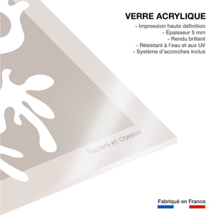 Tableau papiers et ciseaux Tableau plexiglas