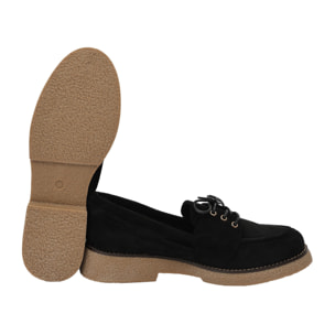 Mocassino stringato - tacco 4,0 cm