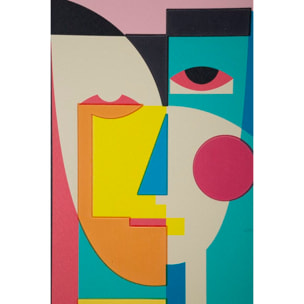 STAMPA SU TELA PICASSY C/CORNICE -A- CM 50X3,3X70