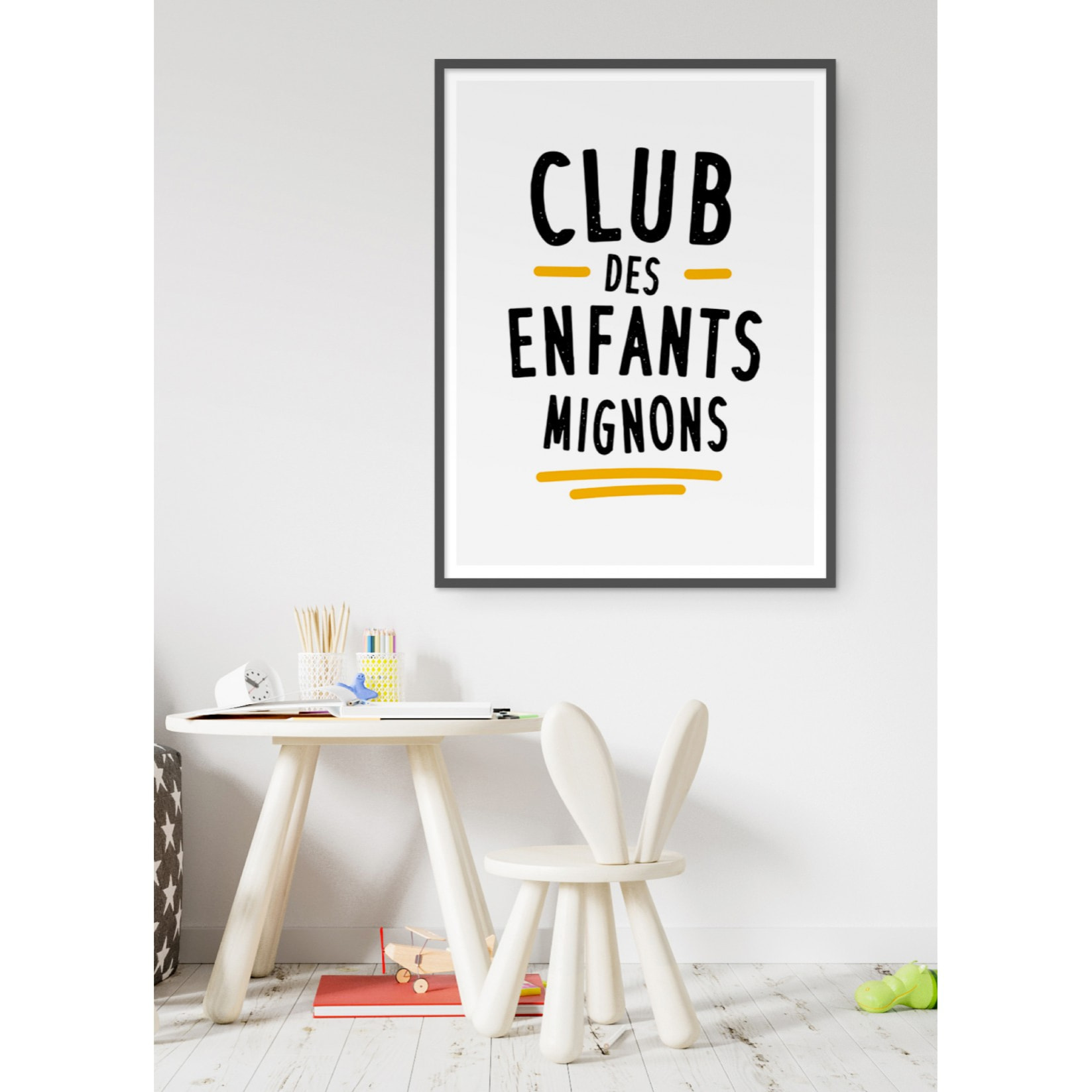 Affiche 'Club des Enfants Mignons'