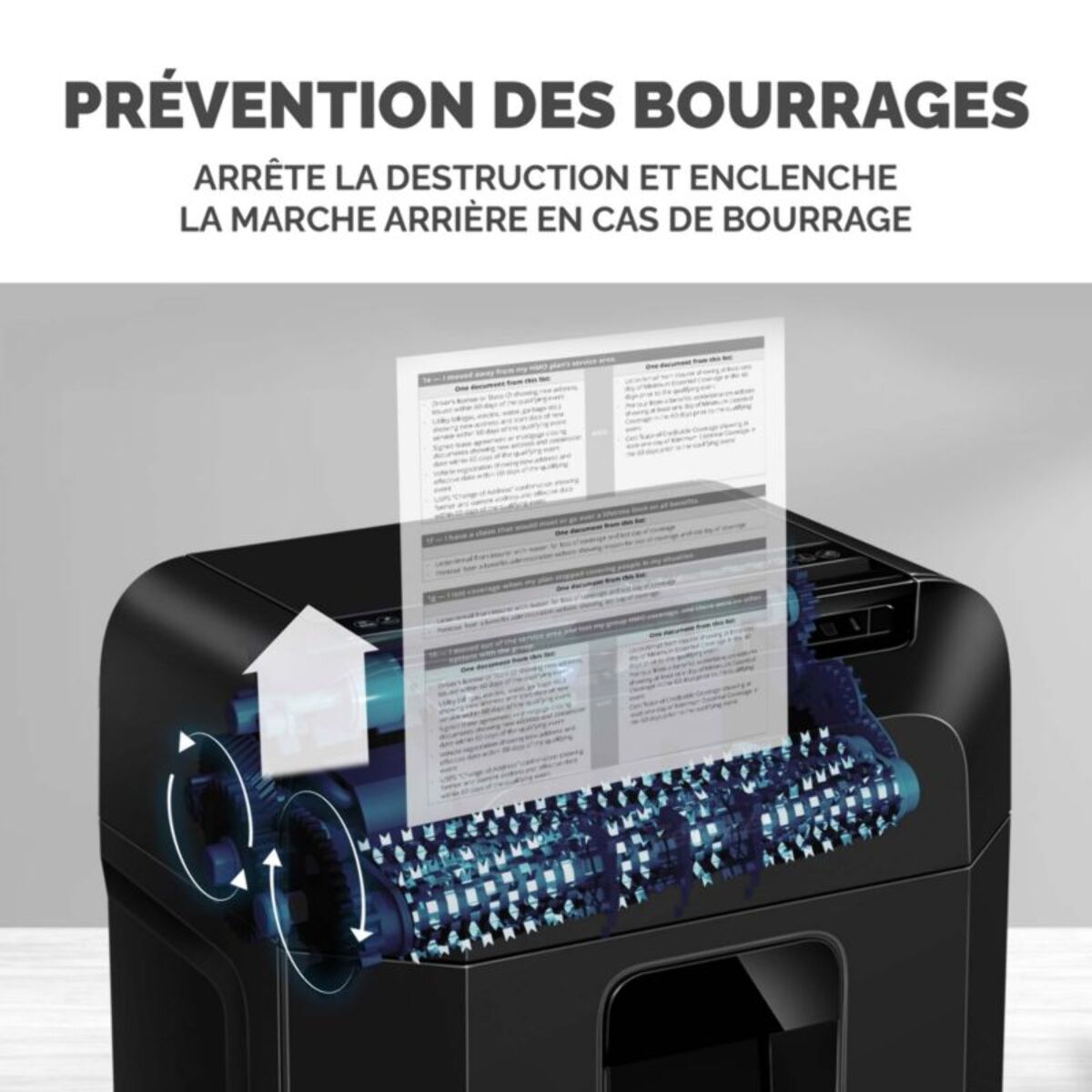 Destructeur FELLOWES 90M Automax 90 Feuilles Coupe Mini
