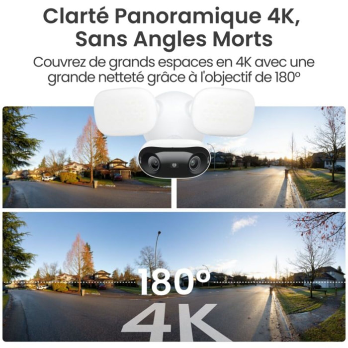 Caméra de surveillance REOLINK Floodlight F751W Blanche