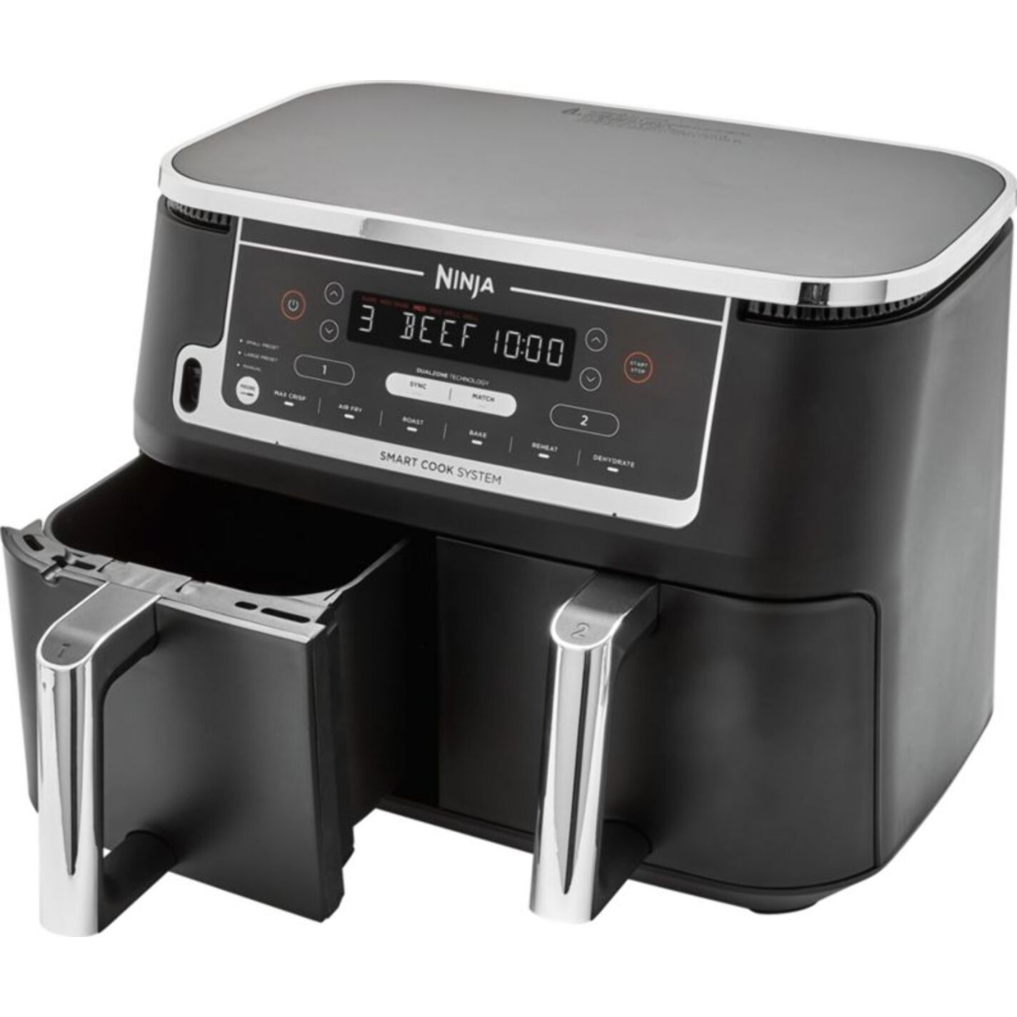 Friteuse sans huile NINJA Foodi DualZone 9,6l  AF451EU avec sonde
