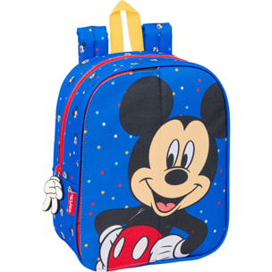 Mochila guarderia adapt.carro intercambi mickey mouse "good day"
