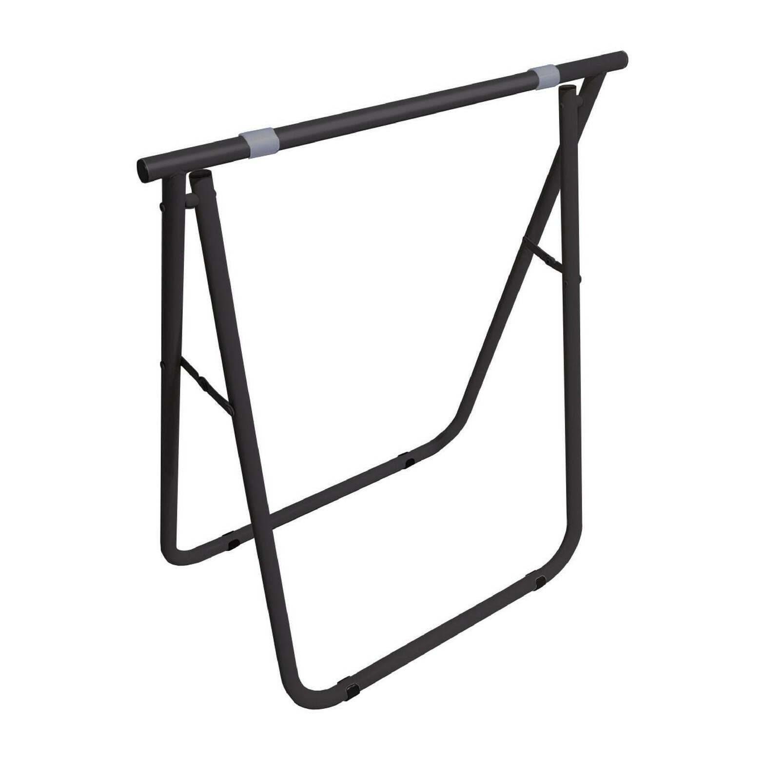 Cavalletto Osimo, Complemento d'arredo, Articolo decorativo, Accessorio d'arredo, 62x35 h75 cm, Ardesia