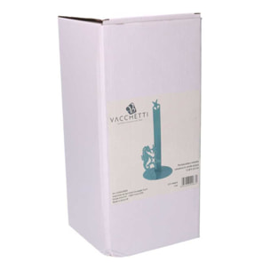 Portascottex in metallo cavalluccio verde acqua tondo cm ø15h33