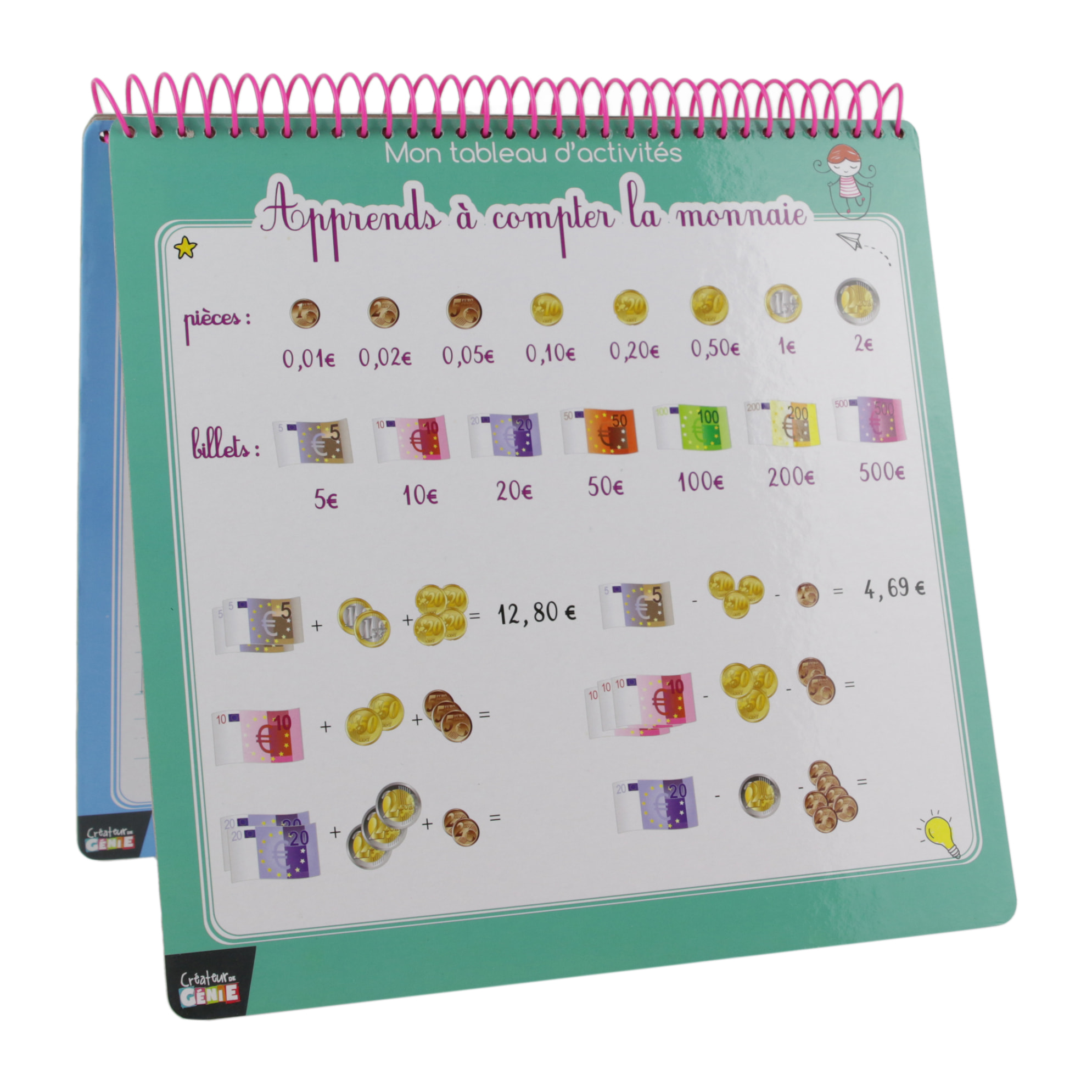 CAHIER EDUCATIF ET FEUTRE X1