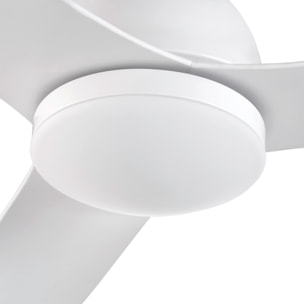 Forlight Ventilador IP20 Nepal LED 14.5W 3000K Blanco brillante Blanco 950lm