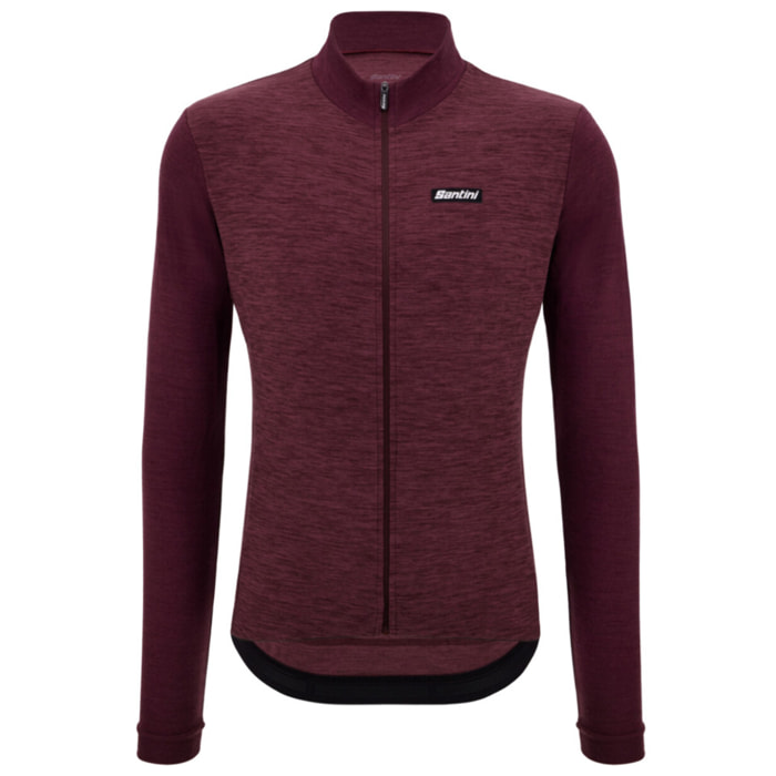 Pure - Maglia Manica Lunga - Borgogna - Uomo