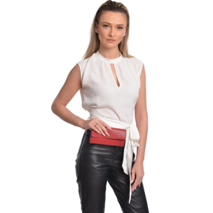 Portafoglio Anna Luchini Rosso