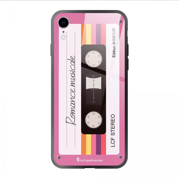 Coque iPhone Xr Coque Soft Touch Glossy Cassette Vintage Romance Design La Coque Francaise