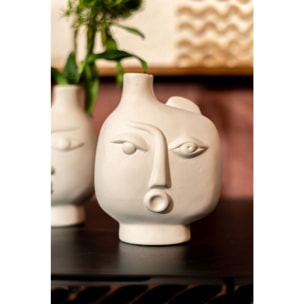 Vase visage gauche Kare Design