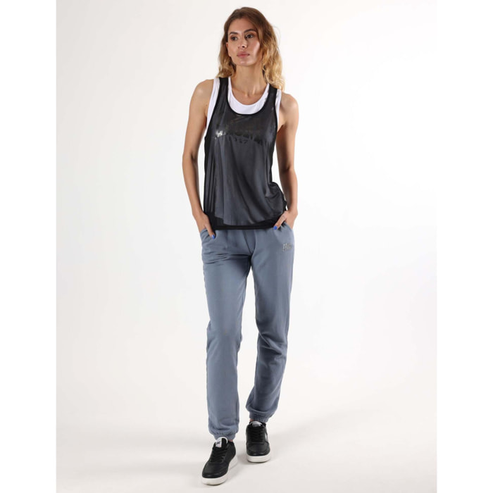 Camiseta de tirantes mujer Leone Basic transparente