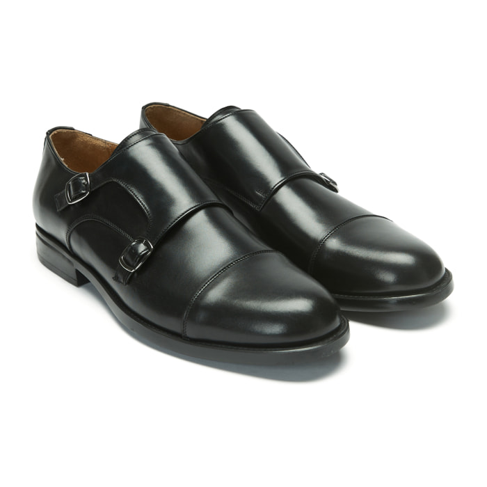 Monk Strap British Passport Nero