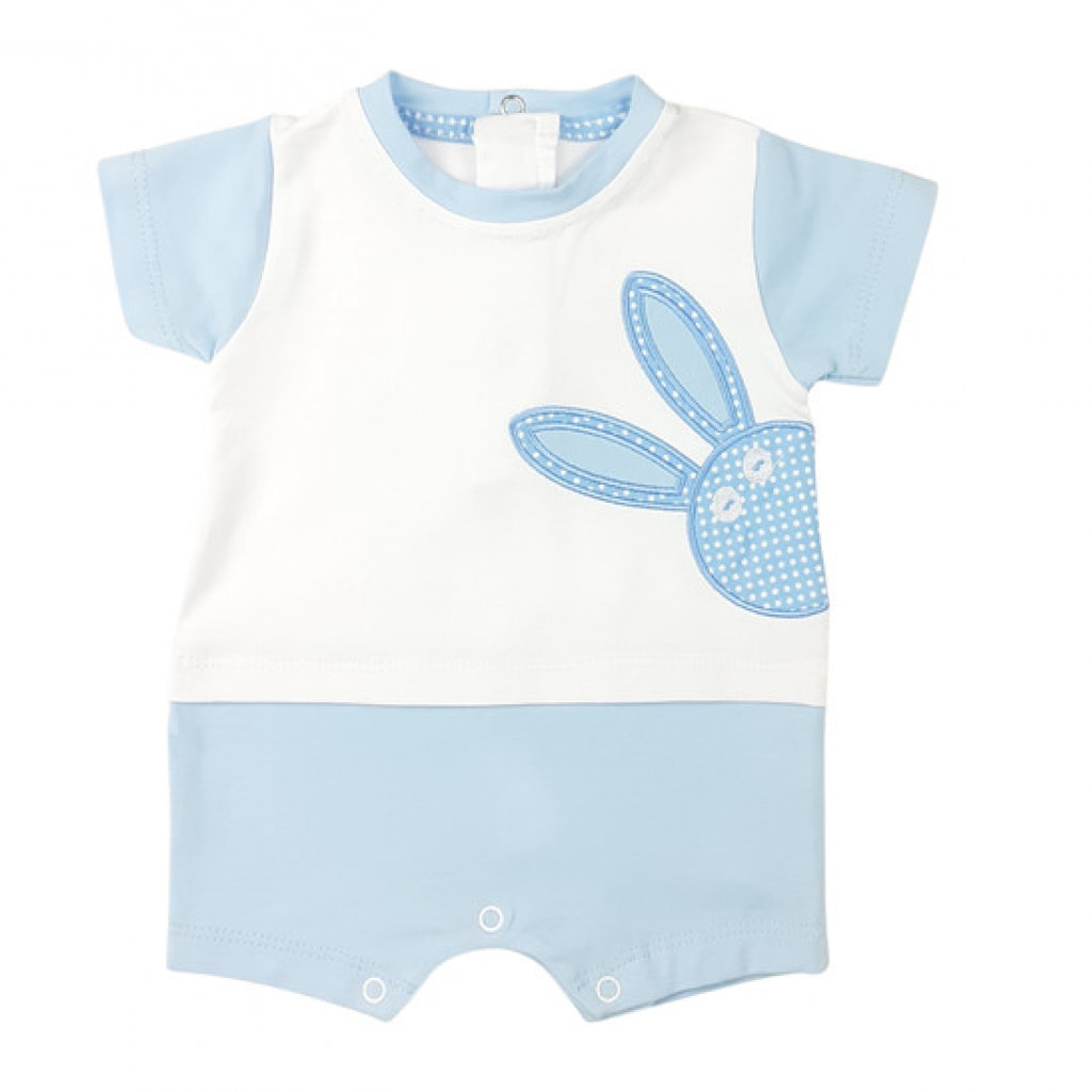 PAGLIACCETTO BICOLORE BIANCO AZZURRO RABBIT