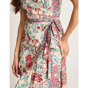 Vestido Largo Beige - Eterna