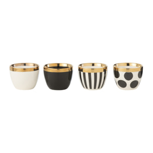 J-Line tasse - céramique - mix - boîte de 4