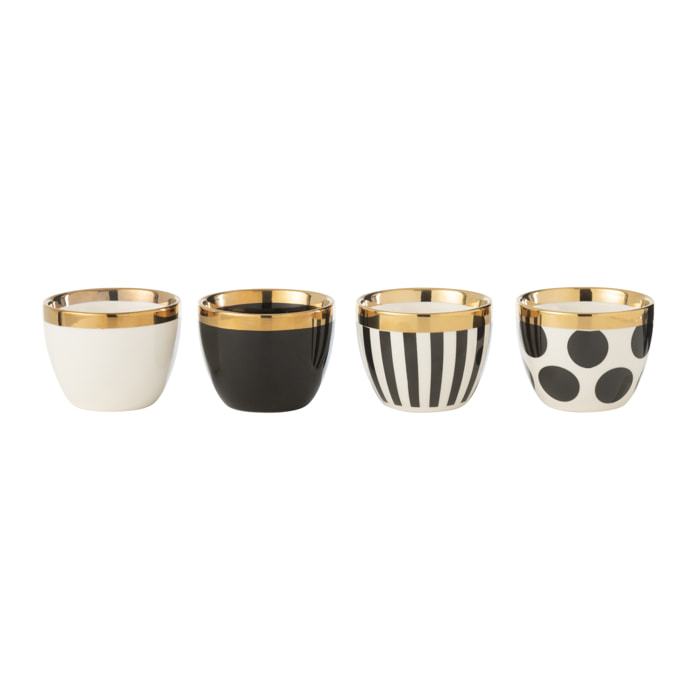 J-Line tasse - céramique - mix - boîte de 4