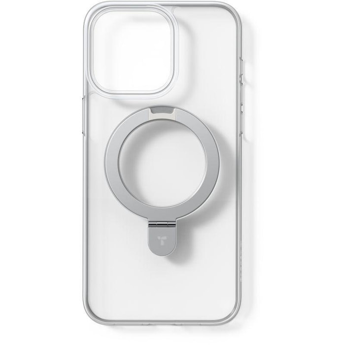 Coque intégrale TORRAS iPhone 15 Pro MagSafe + support transp.