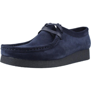 Mocasines Mujer de la marca CLARKS  modelo WALLABEEEVOSH AZUL