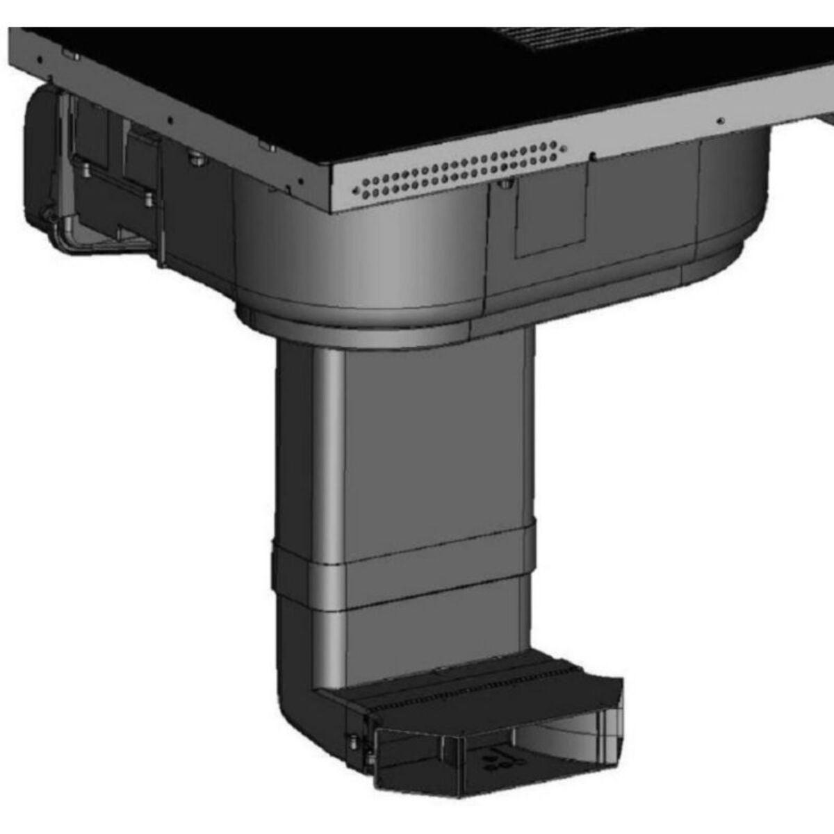 Kit cheminée évacuation recyclage FKVHSC pour table WVH92K