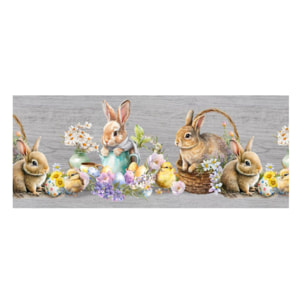 Tappeto Passatoia Cucina Antiscivolo Basket Easter