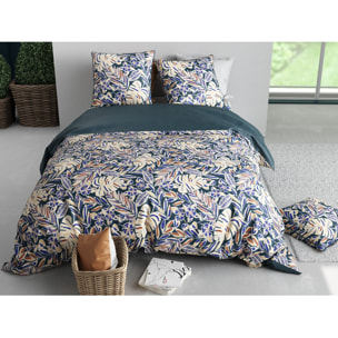Parure Housse De Couette 3pcs 100% Coton 57 Fils NOUK
