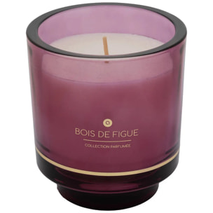Bougie parfumée Ilae 225g pot verre figue