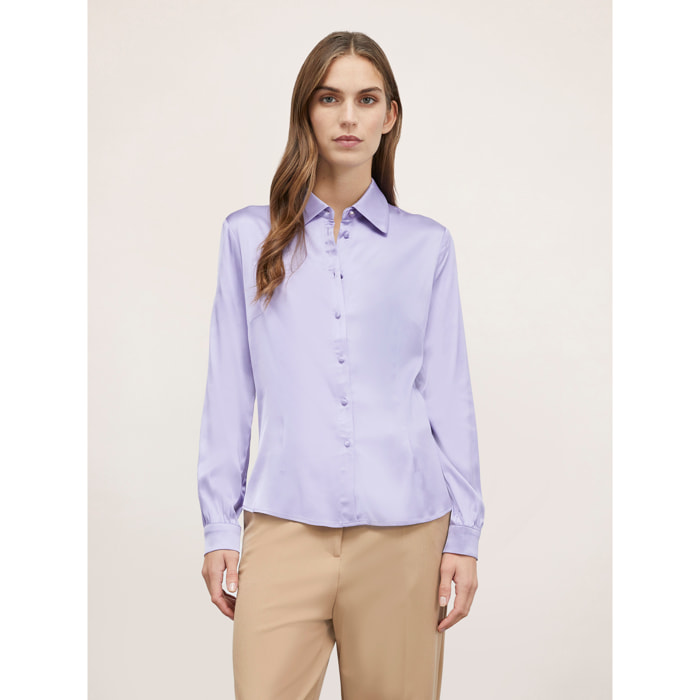 Motivi - Camicia satin - Viola