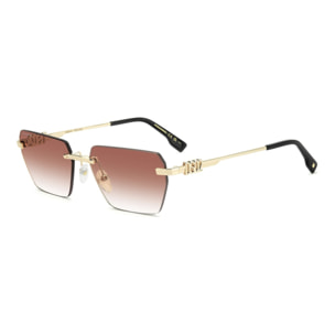 Gafas de Sol Dsquared2 D2 0102/S J5G 17 de Metal Hombre 58 mm