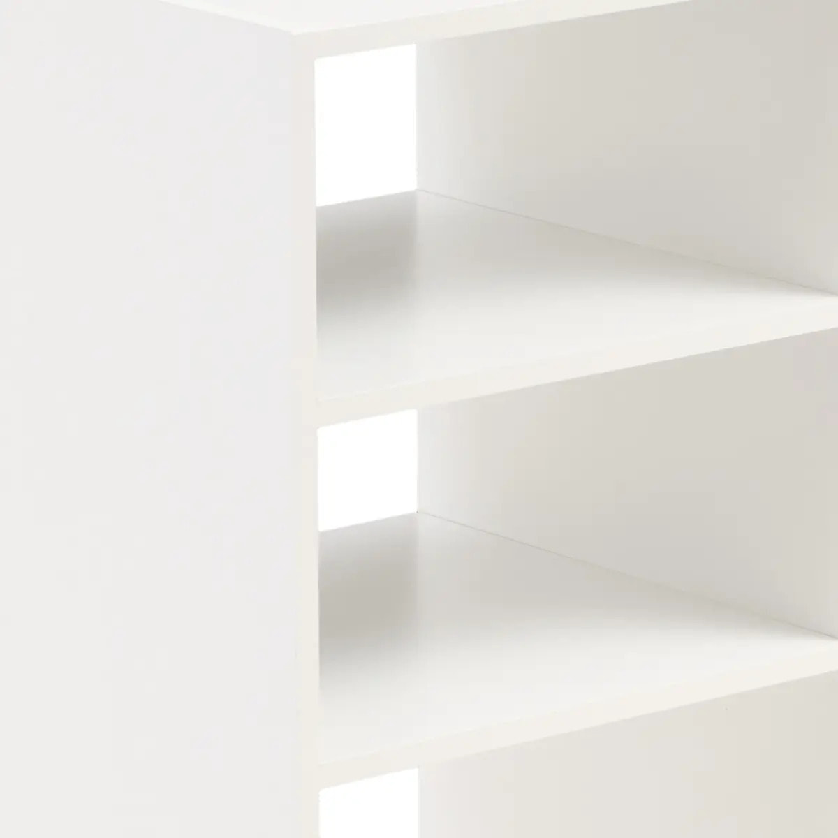 Étagère colonne 4 cases "Mix N' Modul" blanc
