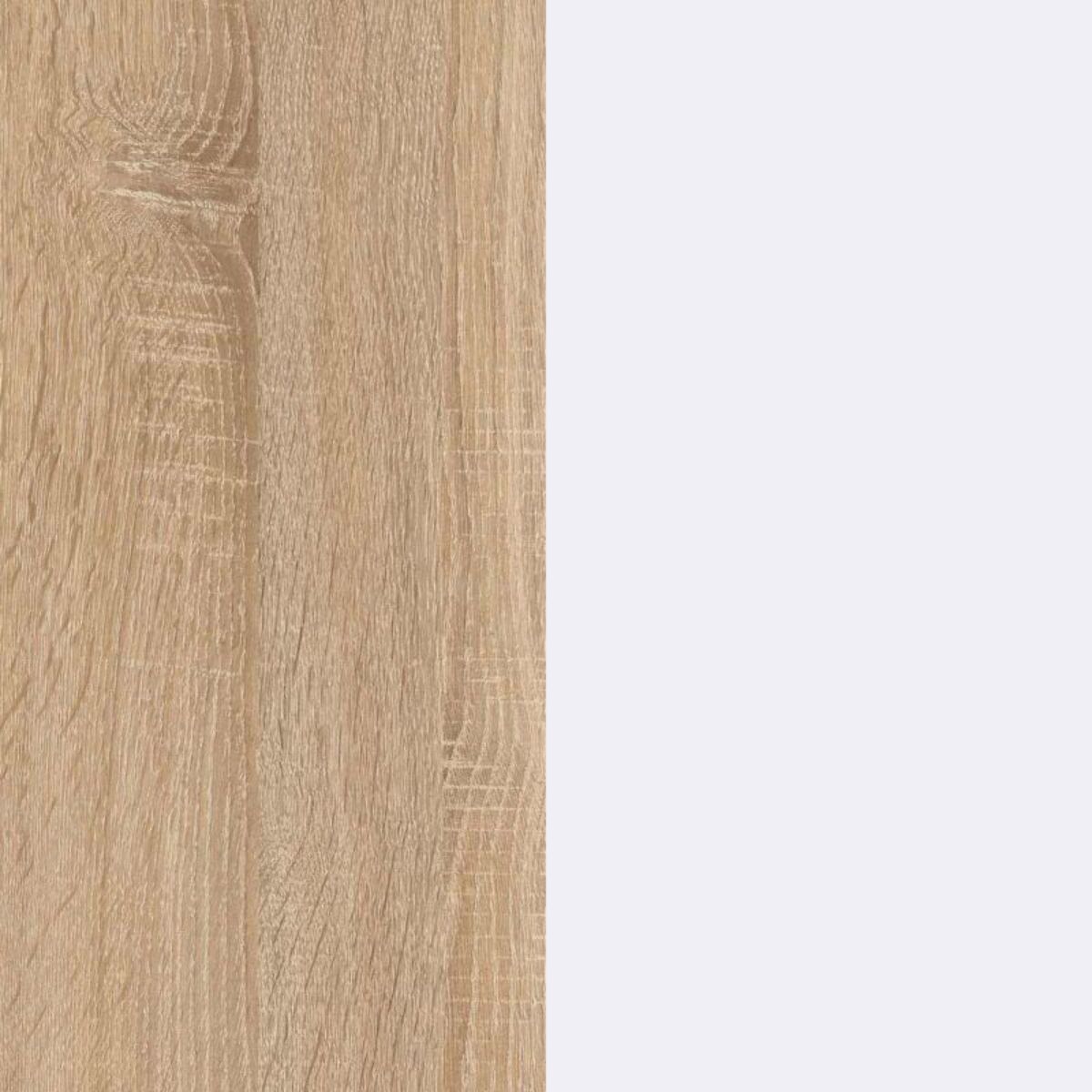 Cómoda Akari Blanco Artik (Blanco Mate) - Roble Canadian