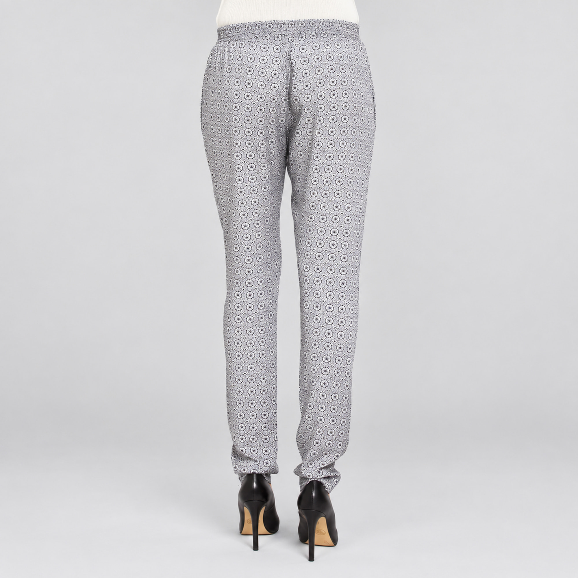 PANTALONE FLUIDO. MOD T771. Vita regolare e gamba regolare