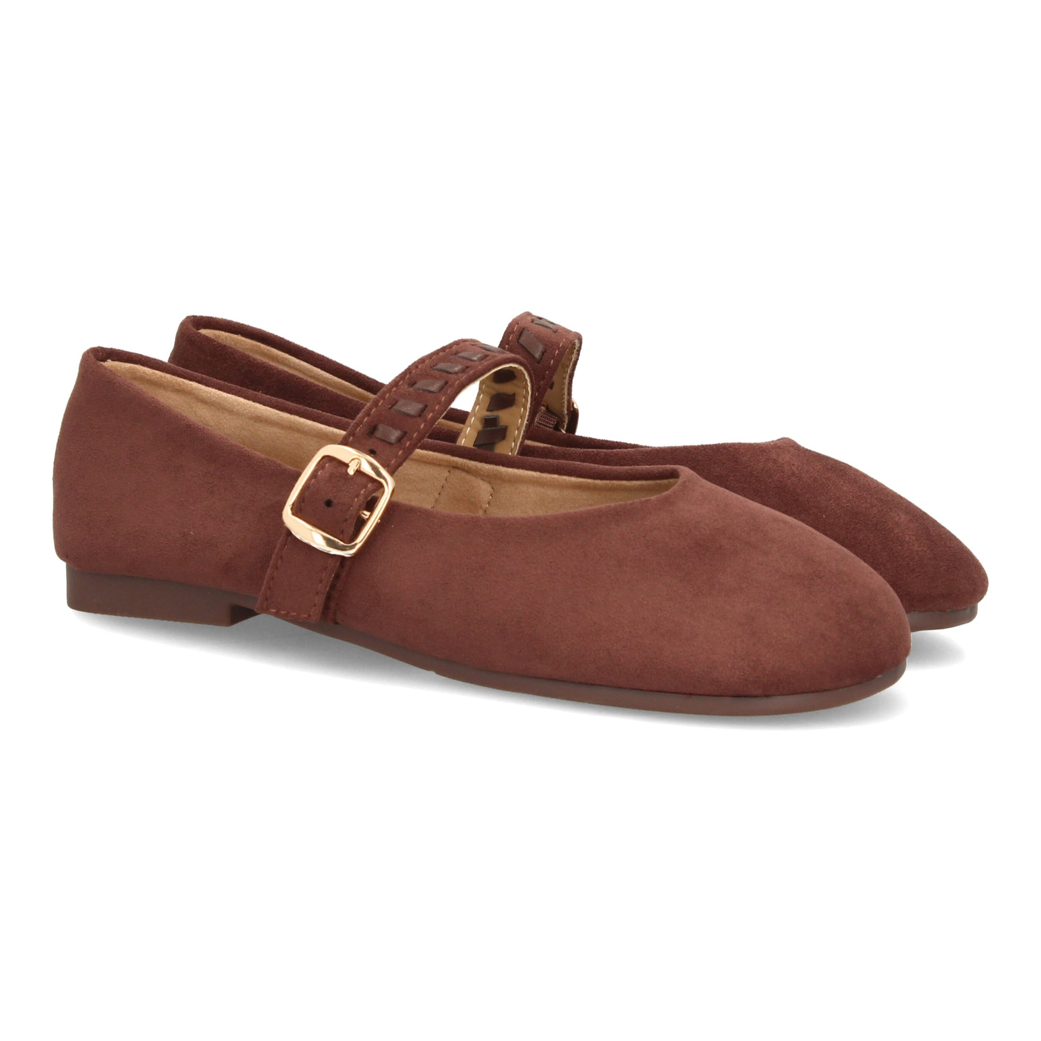 Bailarinas barefoot con hebilla ajustable para mujer
