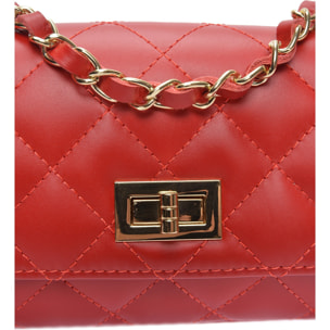 Borsa a spalla Anna Luchini Rosso