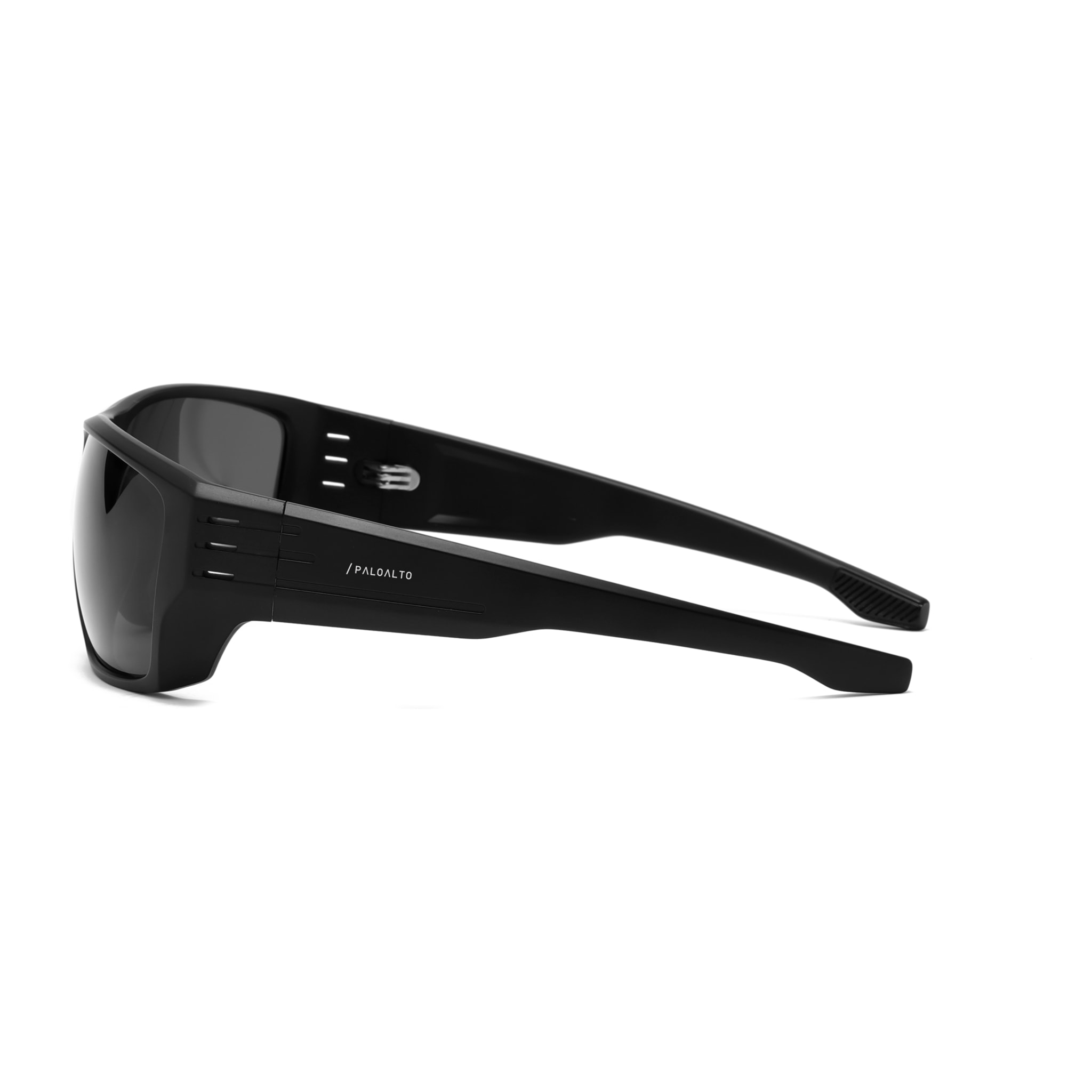Gafas de sol PALO ALTO SKATE - Negro mate / Polarizada ahumada