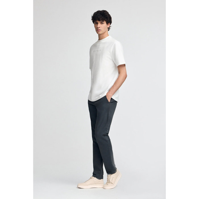 Camiseta JK blanca con logo contrastado Polo Club