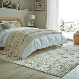 Tapis lavable SHYLA Ivoire