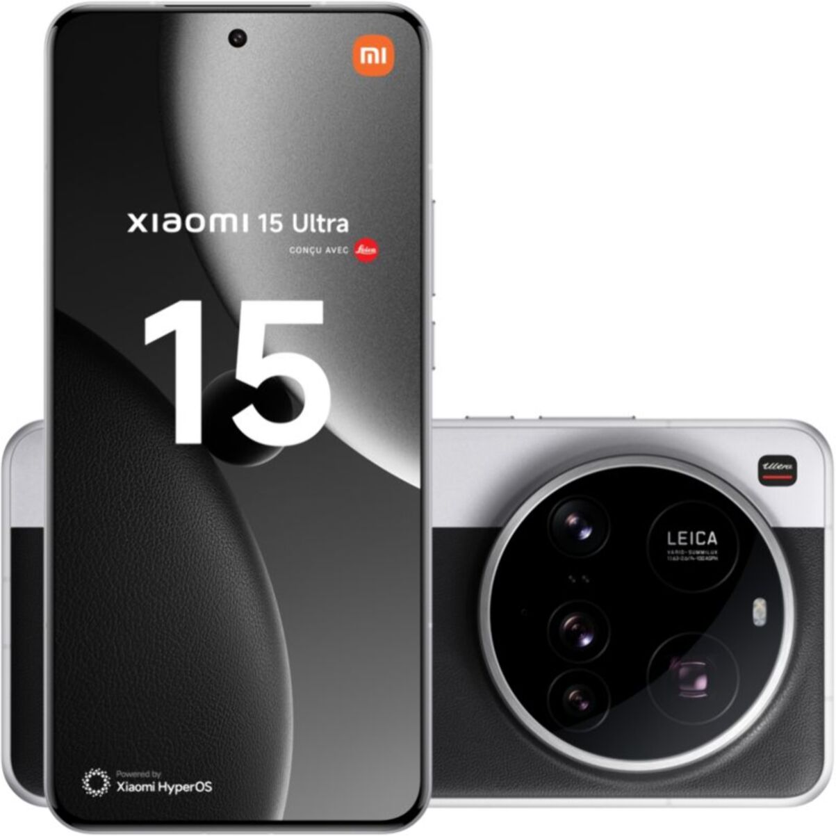 Smartphone XIAOMI 15 Ultra conçu avec Leica 512Go Chrome