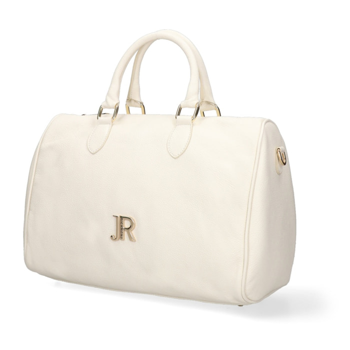 Borsa a bauletto da donna Made in Italy - Modello Idalia Plus - 100% pelle - 32.0 x 22.0 x 15.0 cm