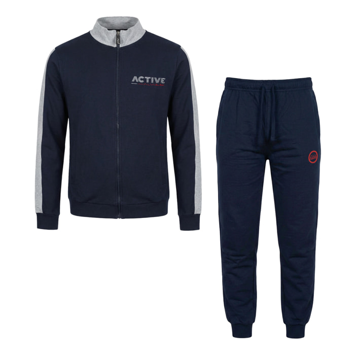Set Uomo Homewear ALVIERO MARTINI Cotone French Terry Leggero