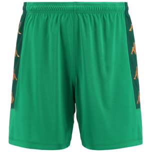 Kappa - Pantaloni Corti Uomo Verde - Kappa4Football Gondo