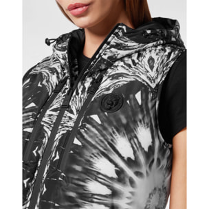 PLEIN SPORT Short Vest OPTICAL FLOWER