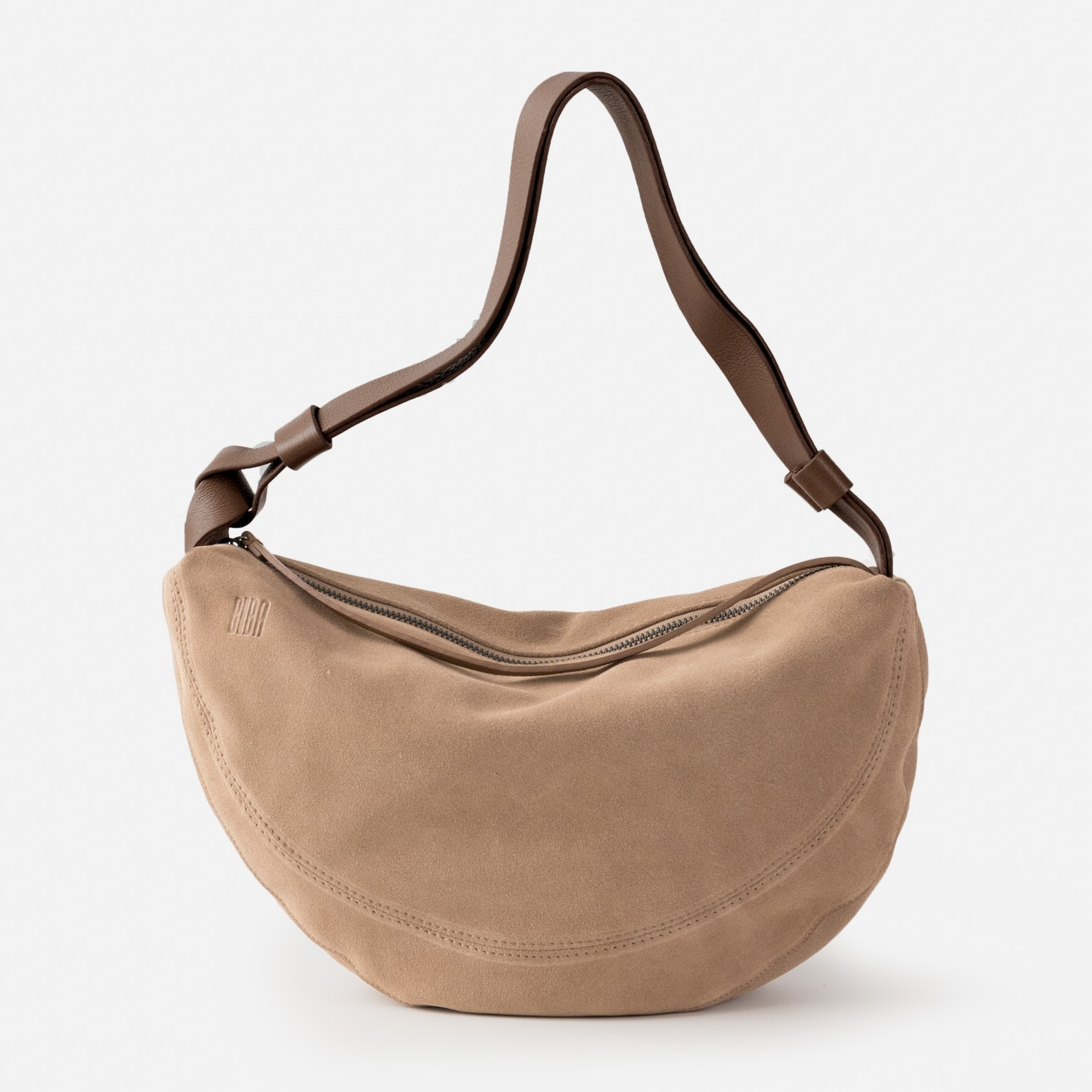 Bolso de hombro BIBA Beaver de piel