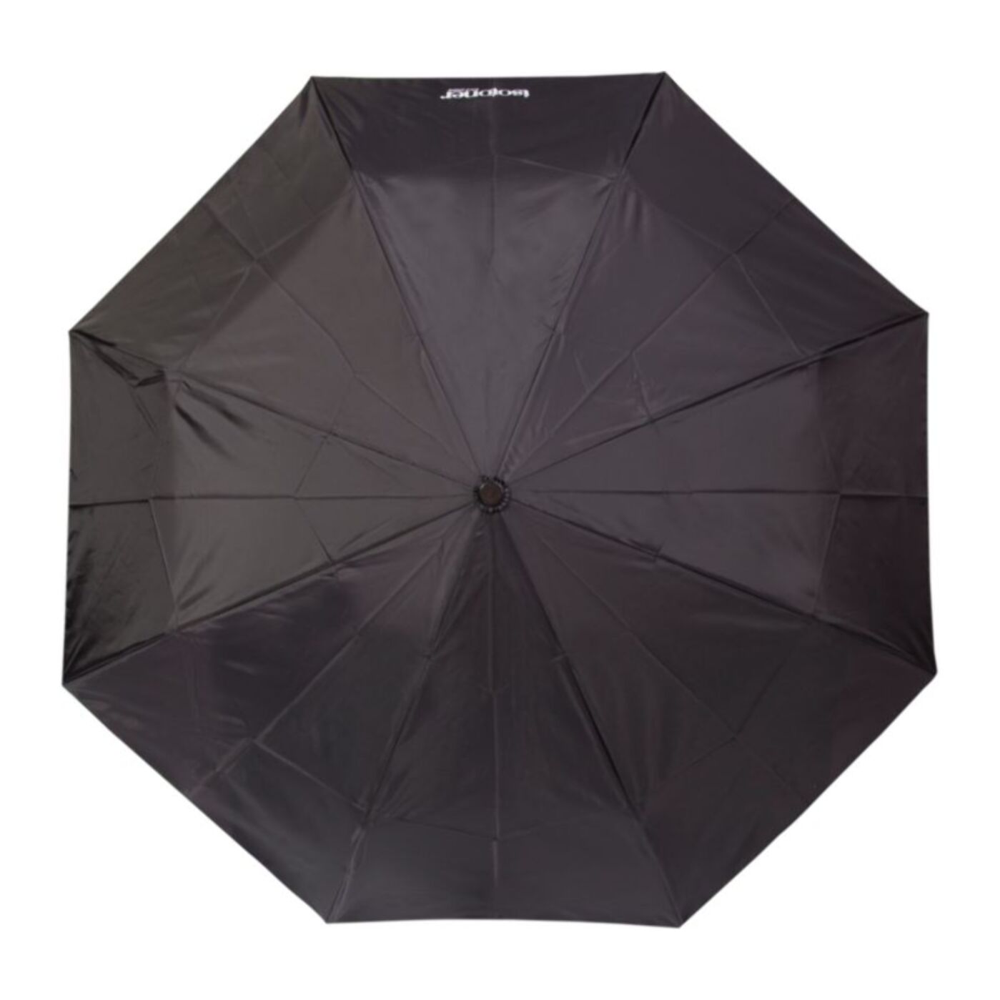 Parapluie ISOTONER 3 sections acier/alu/carbone Noir